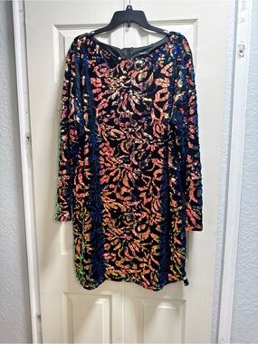 boohoo floral sequin dress boohoo | PLUS FLORAL SEQUIN PUFF SLEEVE MIDI